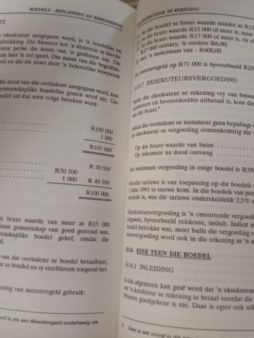 Boedels: Beplanning en Bereddering – Abrie et al. secondhand book
