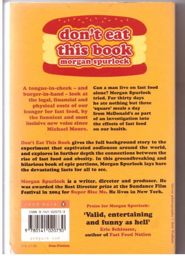 Don't Eat This Book - Morgan Spurlock