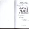 Granate bloei in Jerusalem - Marzanne Leroux-Van der Boon **GETEKEN**