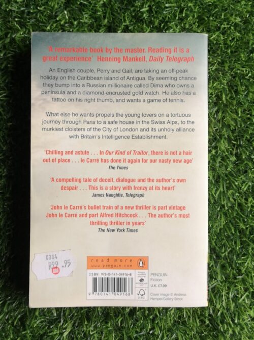 Our Kind of Traitor – John le Carre secondhand book