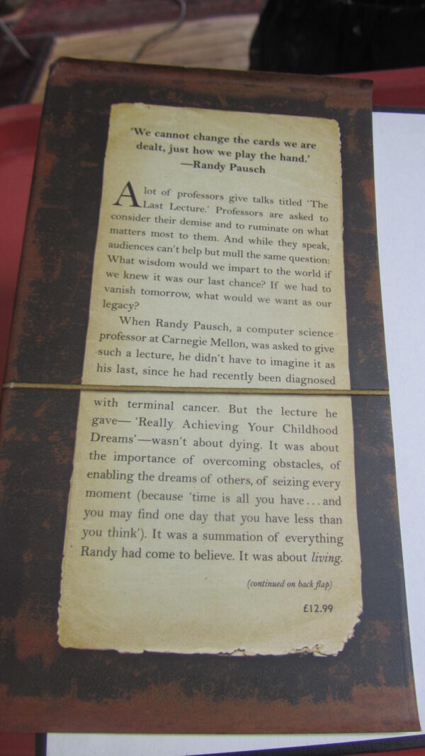 The Last Lecture - Randy Pausch