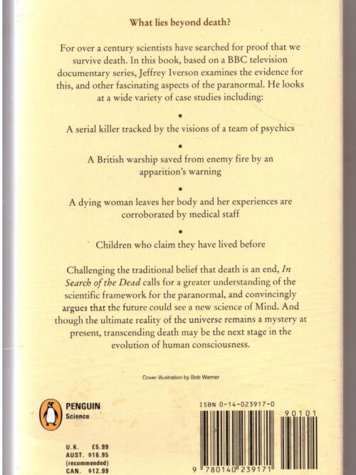 In Search of the Dead – Jeffrey Iverson secondhand book
