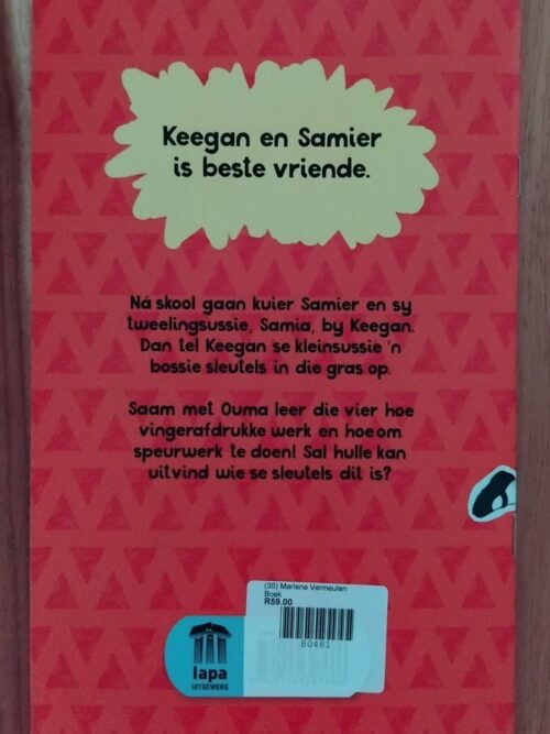 Keegan & Samier: Die sleutelspeurders – André Trantraal secondhand book
