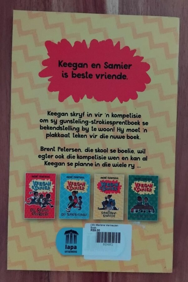 Keegan & Samier, Die strokiesprent kompetisie B Keegan & Samier: Die strokiesprentkompetisie - André Trantraal