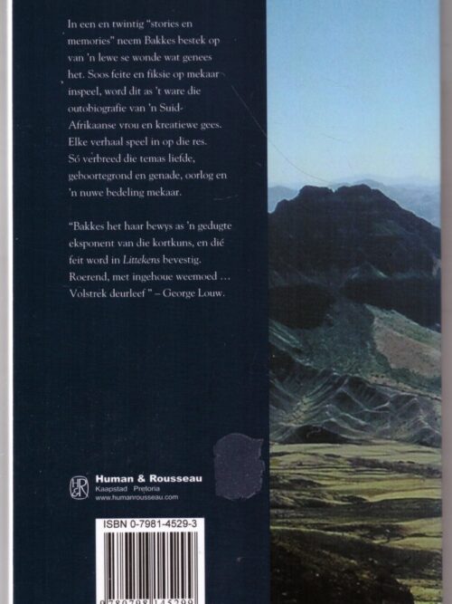 Littekens: Stories en Memories – Margaret Bakkes secondhand book