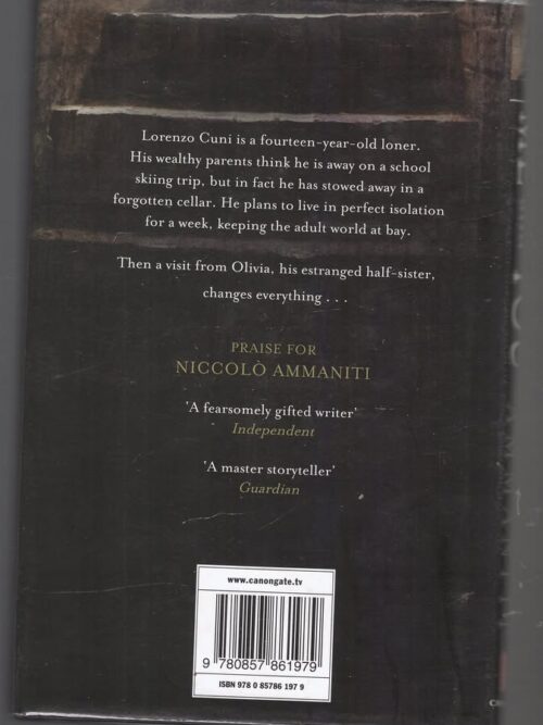 Me and You – Niccolò Ammaniti secondhand book