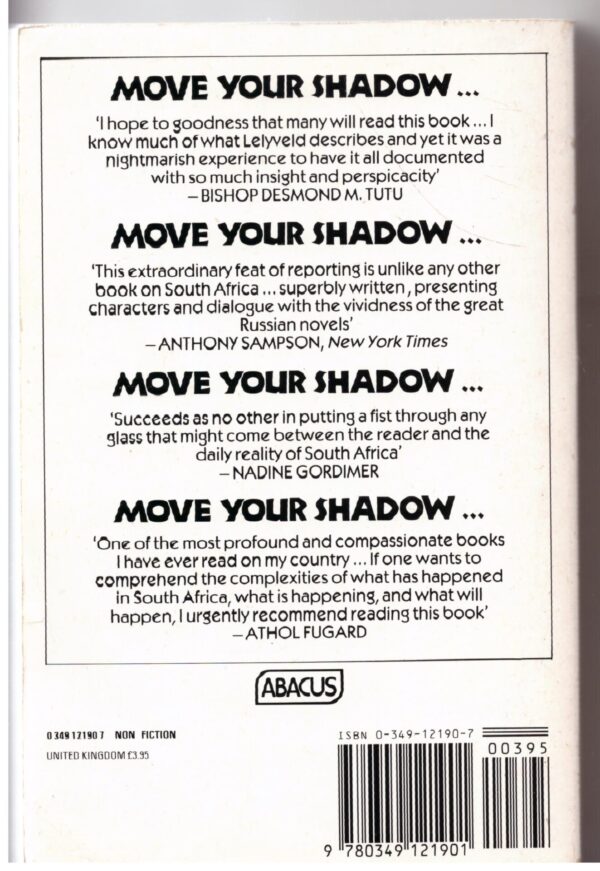 Move Your Shadow-2 Move Your Shadow: South Africa, Black and White – Joseph Lelyveld secondhand book