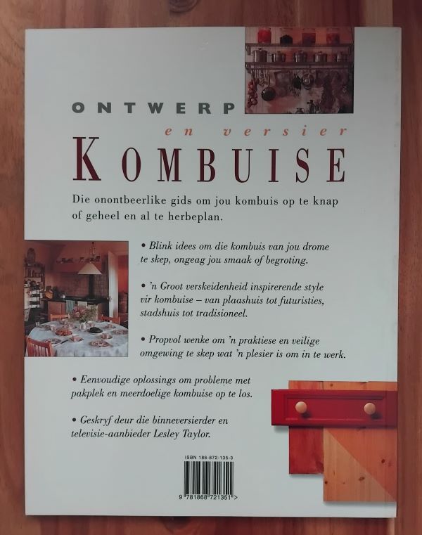 Ontwerp en versier kombuise - Lesley Taylor