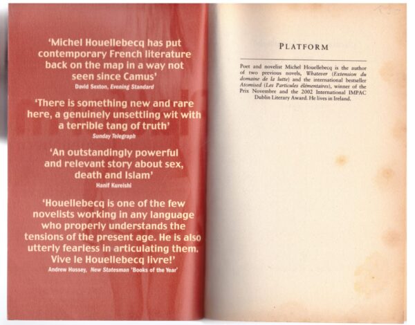 Platform - Michel Houellebecq