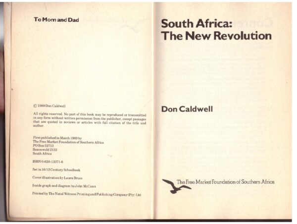 South Africa: The New Revolution - Don Caldwell