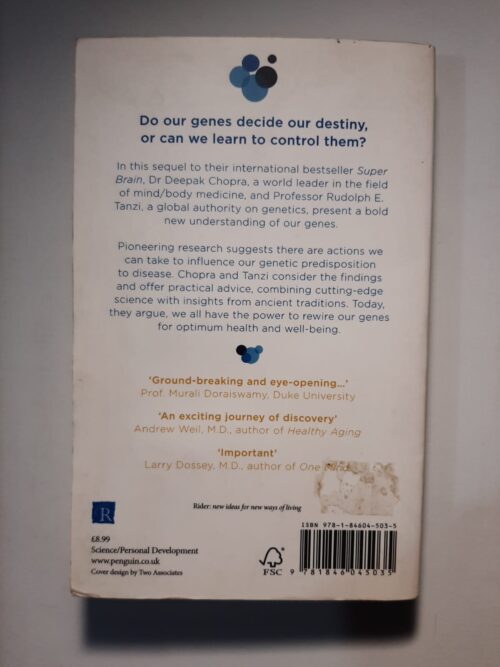 Super Genes – Deepak Chopra, Rudolph E Tanzi secondhand book