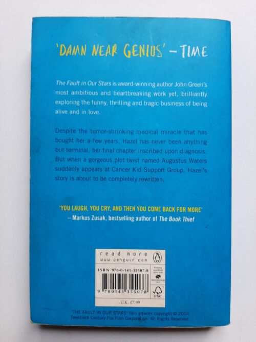The Fault in Our Stars – John Green secondhand book