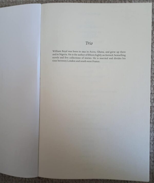 Trio - William Boyd