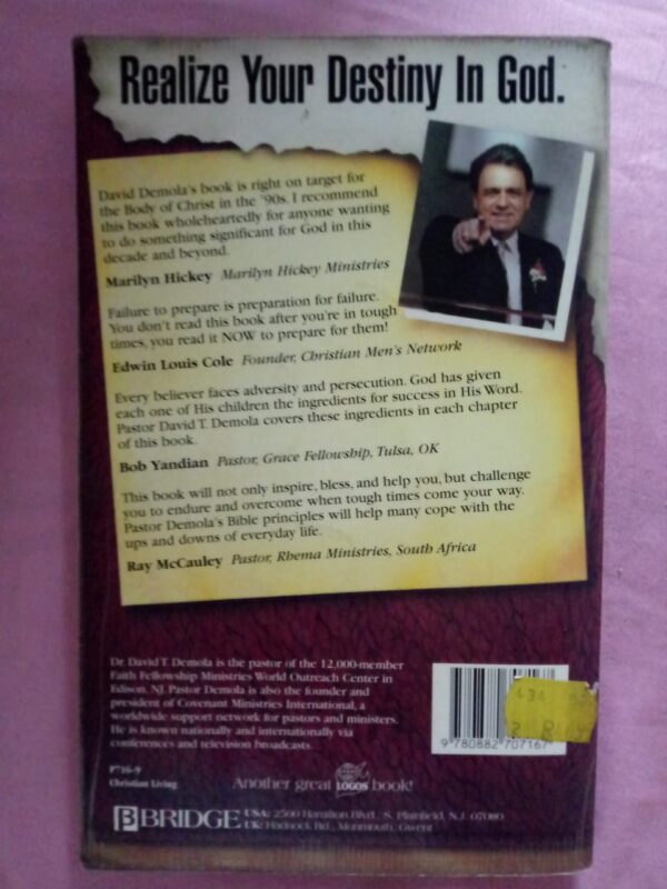 Tough Times, Tough People and a Good God – David T. Demola secondhand book