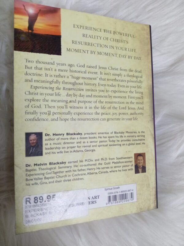 Experiencing the Resurrection – Henry and Melvin Blackberry secondhand book