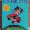 Z is for Zack: Ready to race - Jaco Jacobs