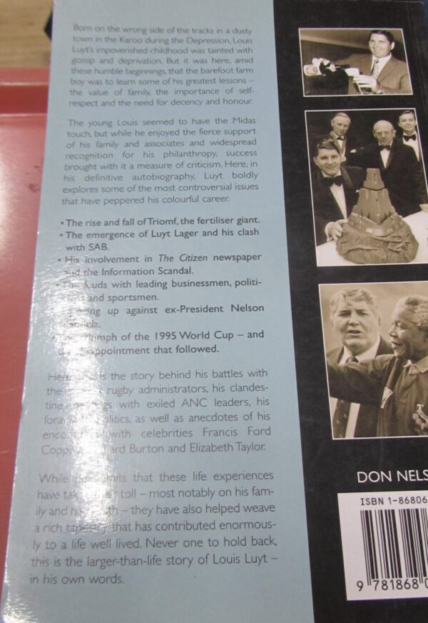 Walking Proud – The Louis Luyt Autobiography secondhand book