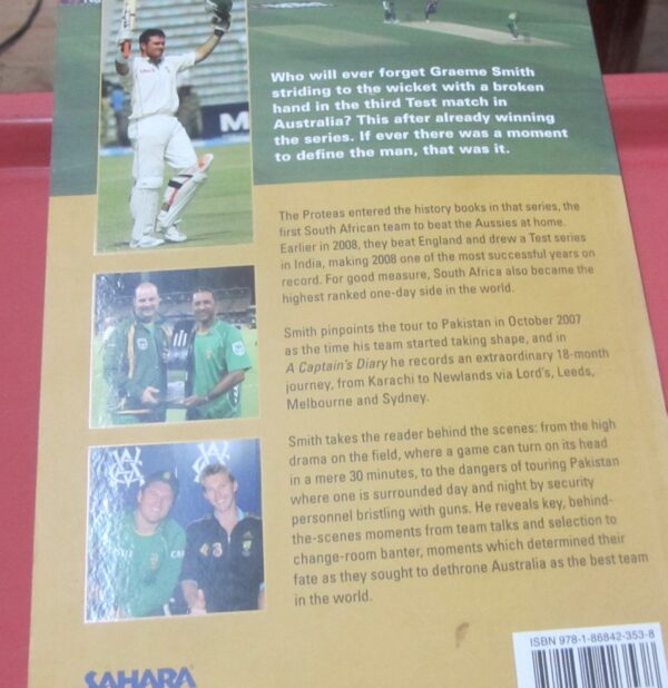 fullsizeoutput_3db1 A Captain’s Diary 2007 to 2009 – Graeme Smith **SIGNED** secondhand book