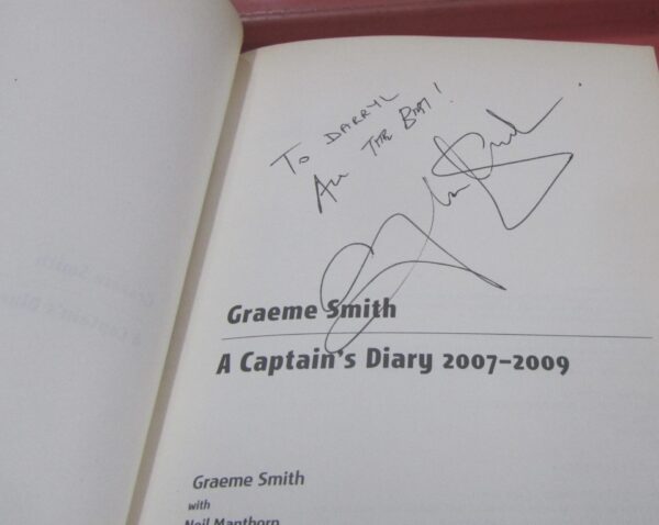 fullsizeoutput_3db5 A Captain’s Diary 2007 to 2009 – Graeme Smith **SIGNED** secondhand book