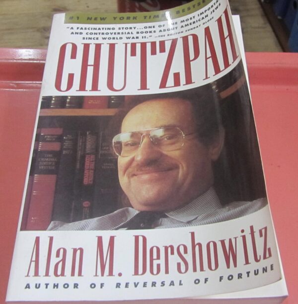 Chutzpah – Alan M Dershowitz secondhand book