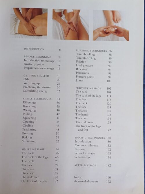 A Complete Guide To Massage secondhand book