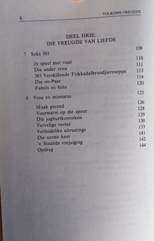 Volkome Vreugde