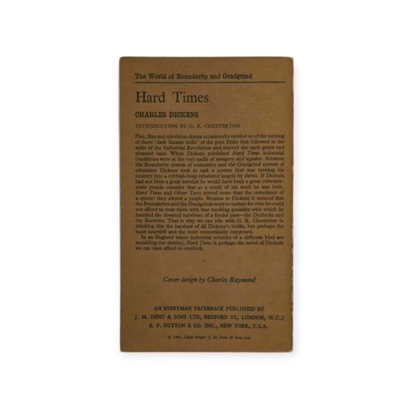 Hard Times – Charles Dickens secondhand book