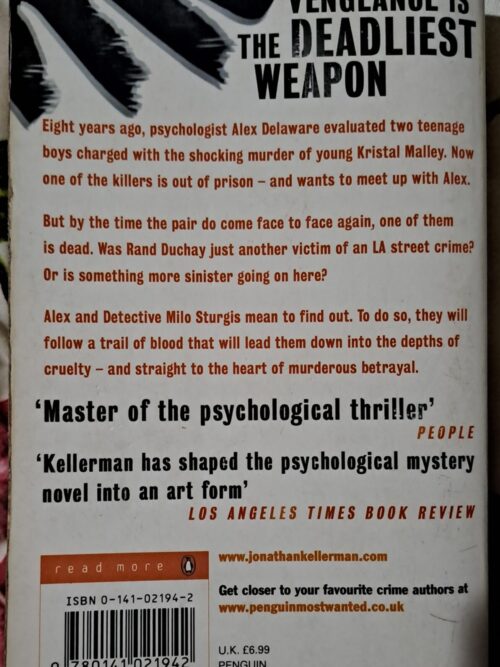 Rage – Jonathan Kellerman secondhand book