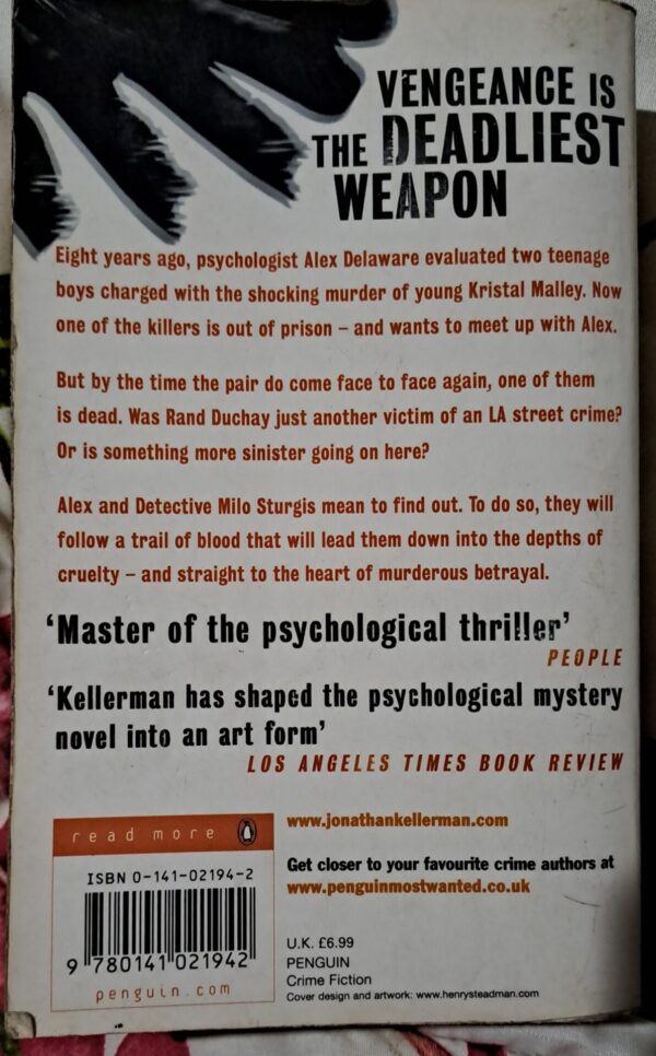Rage – Jonathan Kellerman secondhand book