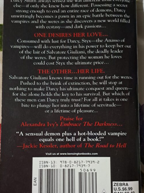 Darkness Everlasting – Alexandra Ivy secondhand book