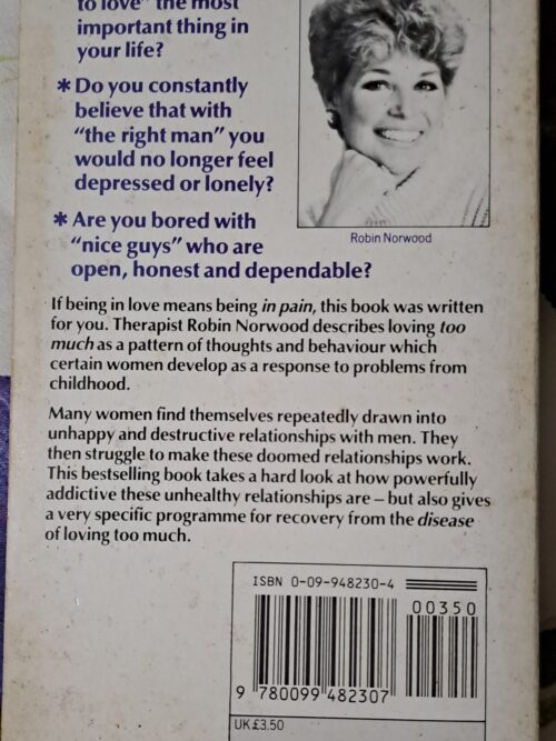 Women Who Love Too Much – Robin Norwood secondhand book