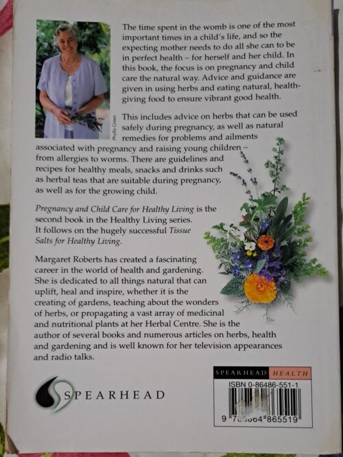 Pregnancy And Child Care For Healthy Living – Margaret Roberts secondhand book