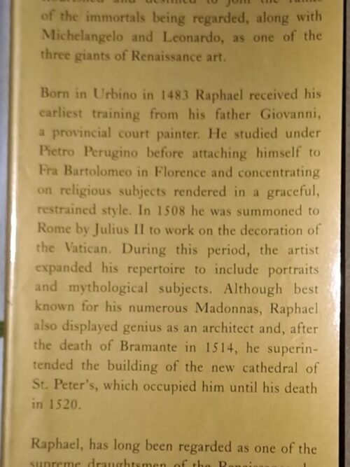 Raphael – Richard Cocke secondhand book