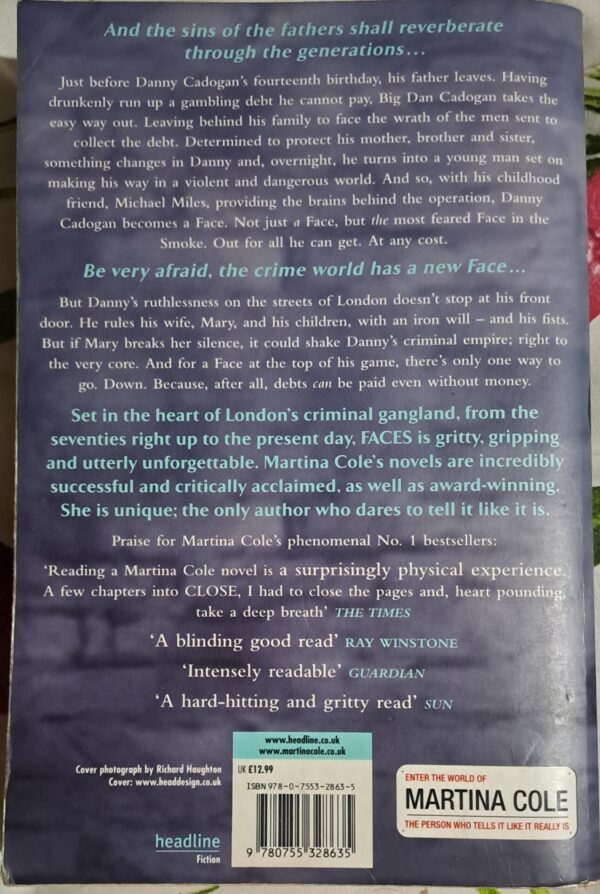Faces – Martina Cole secondhand book
