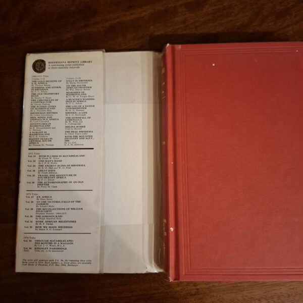 Through Matabeleland – JG Wood secondhand book