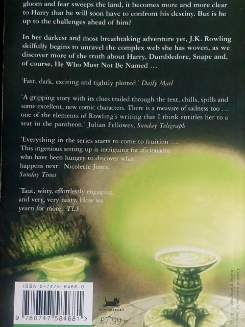 Harry Potter And The Half-Blood Prince – J.K. Rowling secondhand book