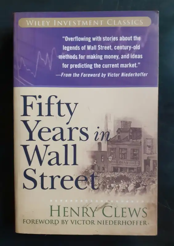 Fifty Years In Wall Street – Henry Clews secondhand book