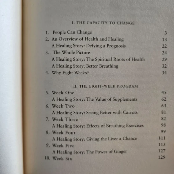 8 Weeks To Optimum Health - Andrew Weil
