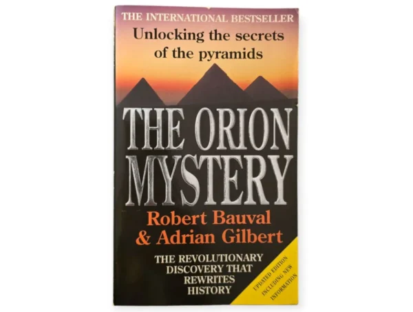 The Orion Mystery - Robert Bauval & Adrian Gilbert. This is a secondhand book.