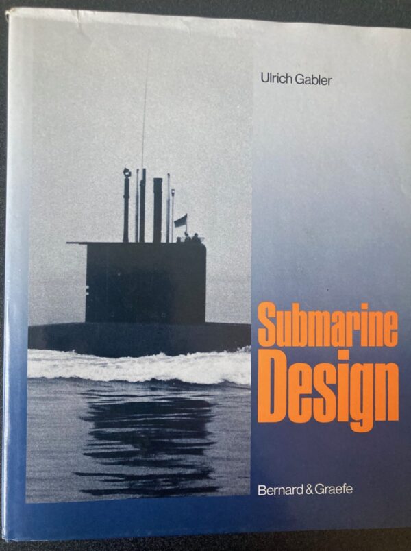 Submarine Design – Ulrich Gabler secondhand book