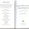 Cold Stone Jug – Herman Charles Bosman secondhand book
