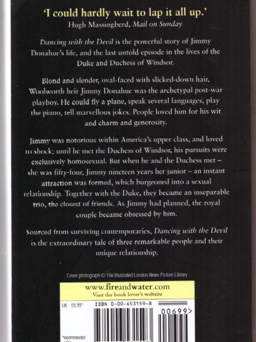 Dancing with the Devil – Christopher Wilson secondhand book