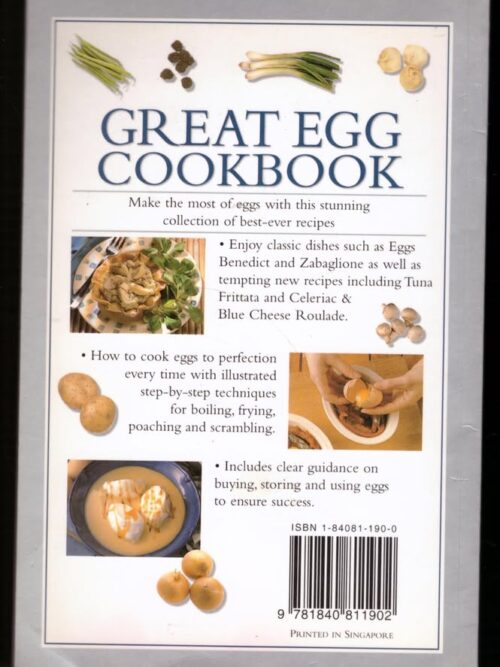 Great Egg Cookbook secondhand book