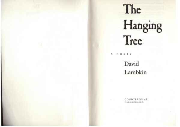 The Hanging Tree - David Lambkin
