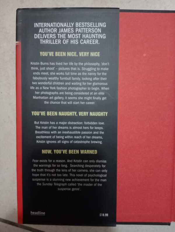 You’ve Been Warned – James Patterson secondhand book