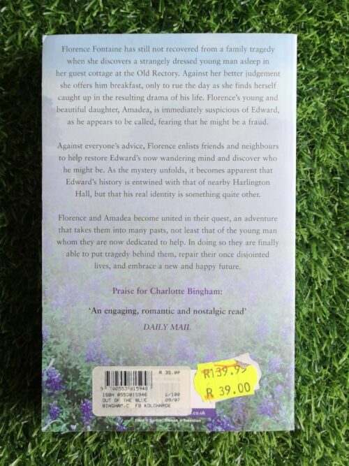 Out of the blue – Charlotte Bingham secondhand book