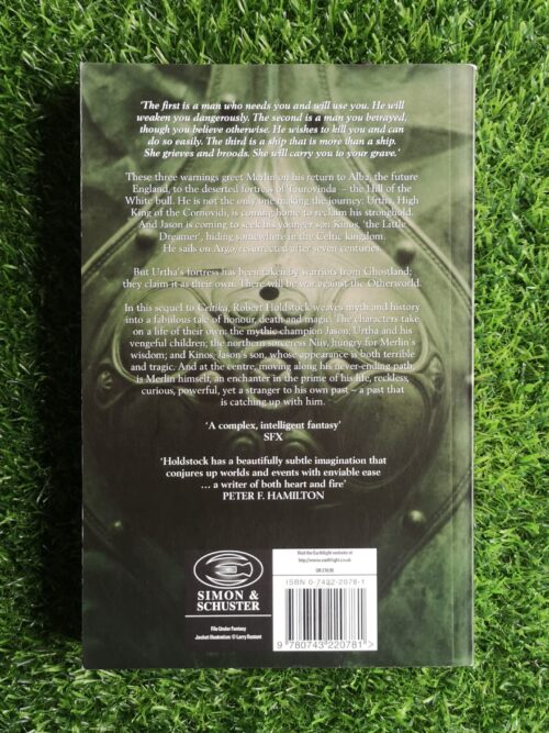 The Iron Grail – Robert Holdstock secondhand book