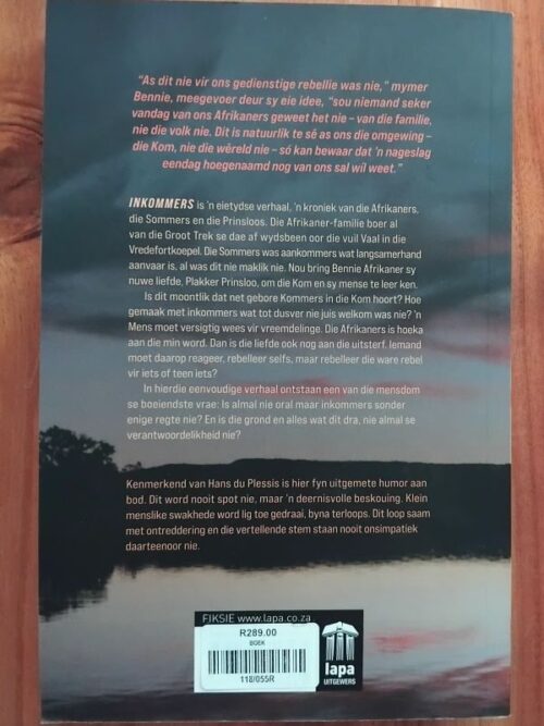 Inkommers – Hans du Plessis secondhand book