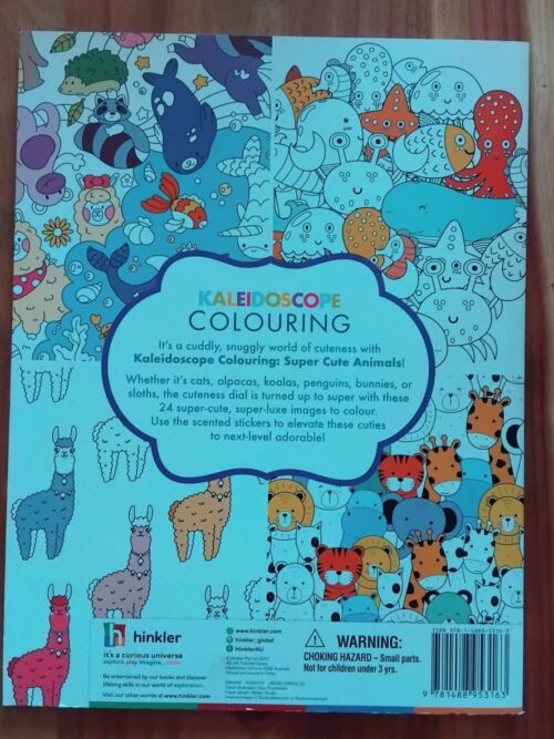 Kaleidoscope Colouring: Super Cute Animals secondhand book