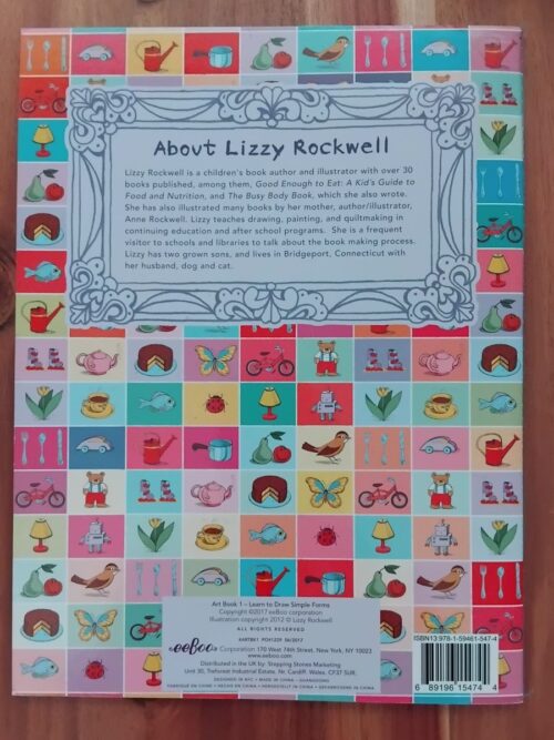 Learn To Draw: Simple Forms In The Home And Garden – Lizzy Rockwell secondhand book